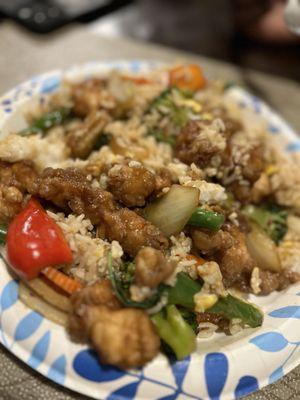 F2. Ithaiz Fried Rice Dinner- chicken