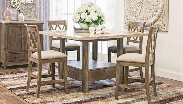 The Fortaleza Dining Collection - only at Home Zone Furniture