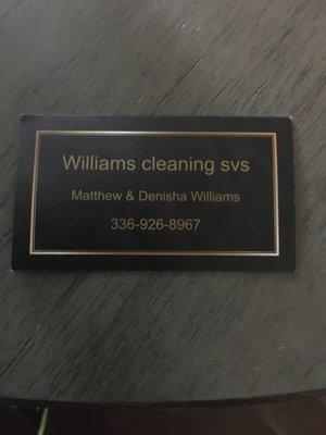 Williams Cleaning SvS 