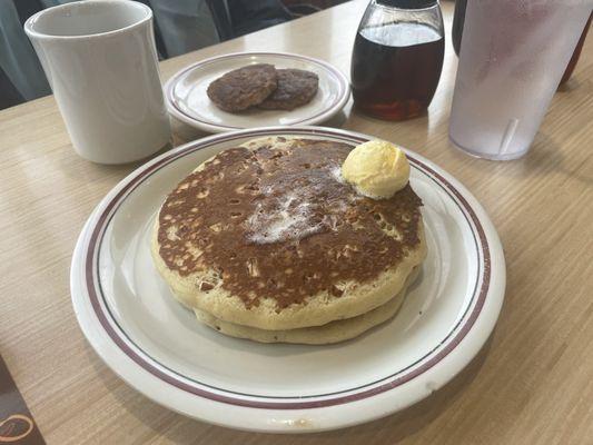 Pecan pancakes