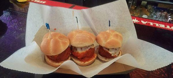 Meatball sliders