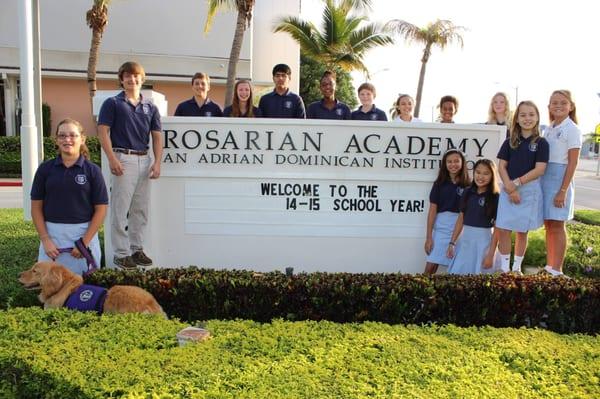 Rosarian Academy is a private Catholic school in West Palm Beach, FL as well a Montessori school for children.