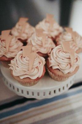 Harry Potter Vanilla & Butterbeer cupcakes