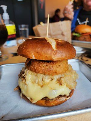 Oktoberfest burger