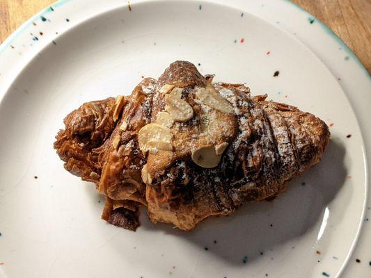 Almond croissant!