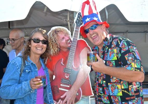 Red Rocker Sammy Hagar's Beach Bar Rum gave the Fog Fest's Fog Cutter a new facelift and it was a hit