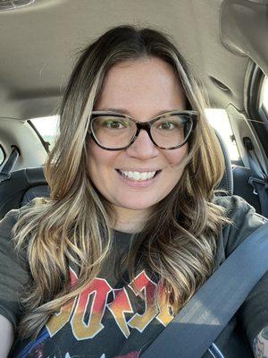 Car selfie after my haircut!