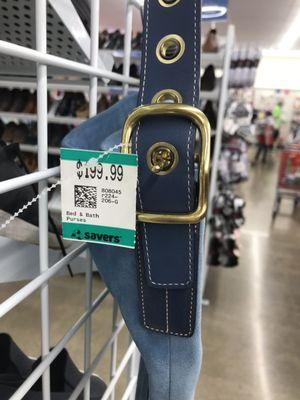 Over priced coach purse