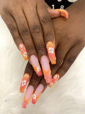 Summer nail set