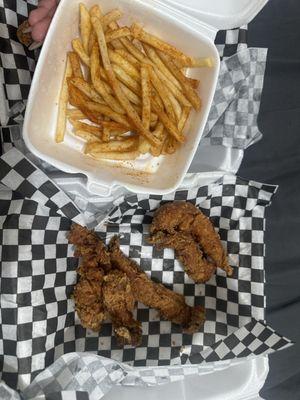 Tenders and fries