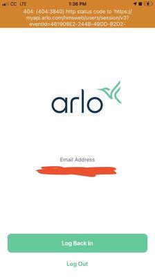 Can't even log in to the app so I can't see any camera activity - Arlo SUCKS. Do not buy!!!