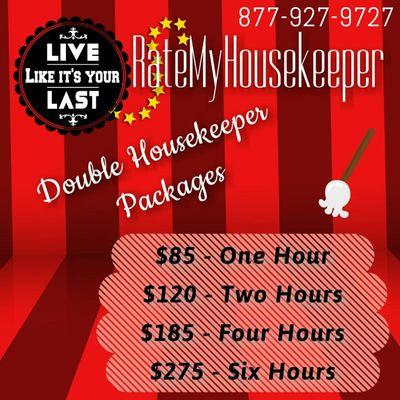 Double Housekeeper Packages Uploaded 12.01.16