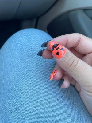 Halloween nails