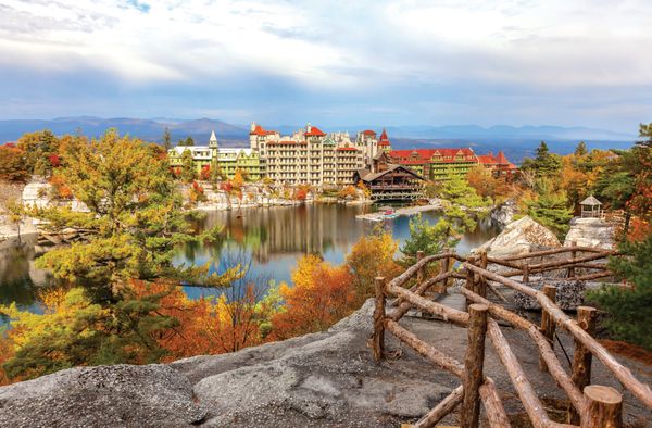 Fall at Mohonk Mountain House