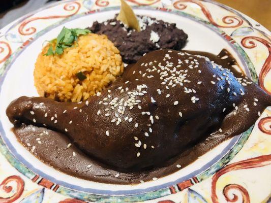 Pollo en mole