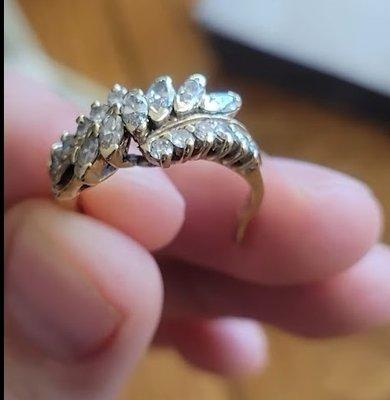 Grandmother's Heirloom ring (Before)