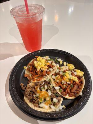 Al Pastor & Carne Asada tacos