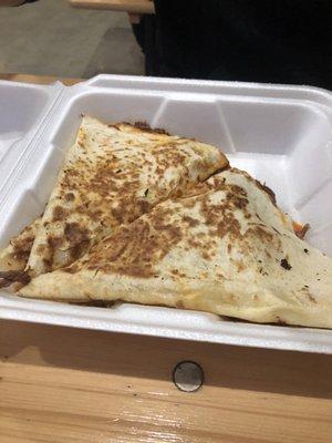 Barbacoa quesadilla