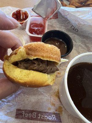 Roast Beef Slider