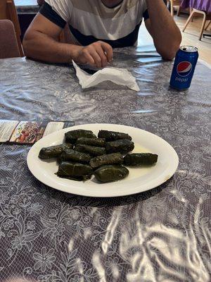 Grape leaves