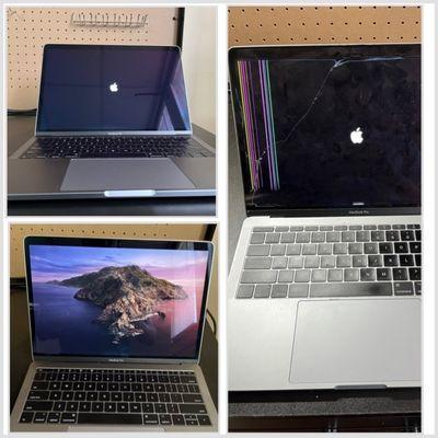 Macbook Air screen replacement. KombDev Computer Support.