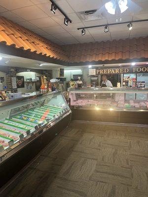 Inside the store