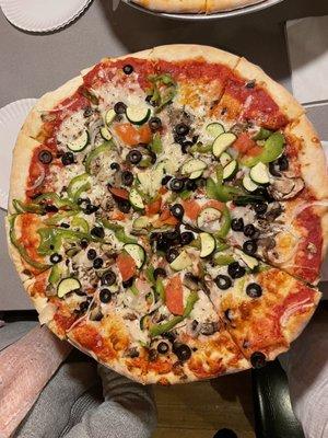 Veggie pizza