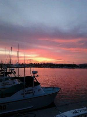 Marina Del Ray sunset!