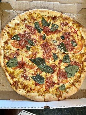 Margherita pizza