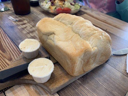 Delicious complimentary bread