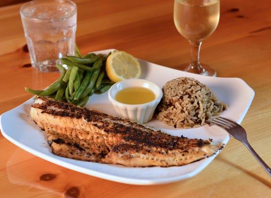 Blackened Walleye