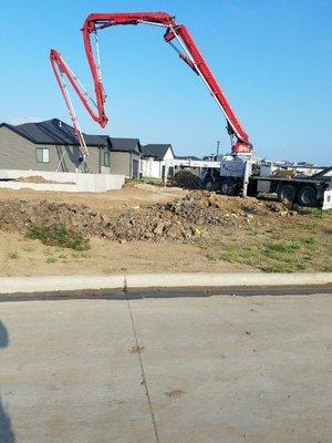 Pumping a basement floor!