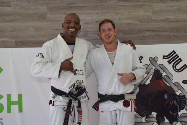 Black Belt Leadership. Started in 2003 and 20 years of Jiu Jitsu in San Diego