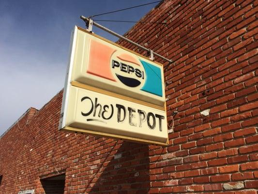 Depot Tavern Sign