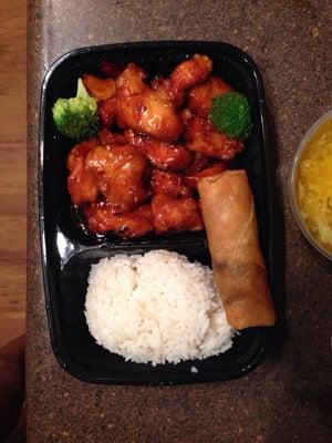 Orange chicken