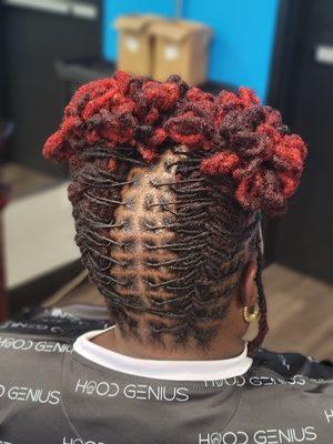 Loc Retwist and Style