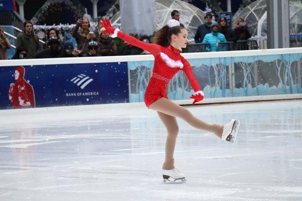 City Skate Concert Series at Bryant Park on 11/15/22
Ella Bauer
All I Want for Christmas is You