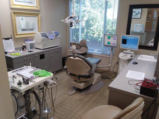 Confortable Dental Office with Large Windows and Natural Light