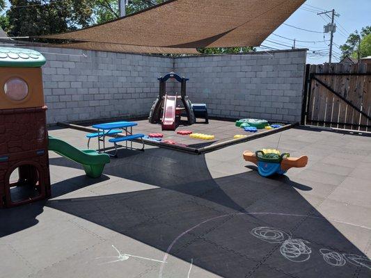 Outdoor play space