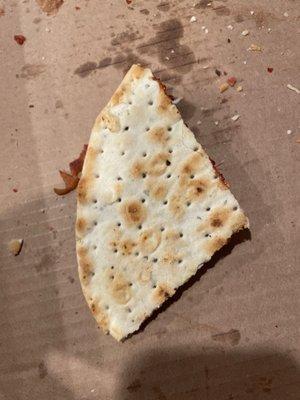 Tortilla or pizza crust?