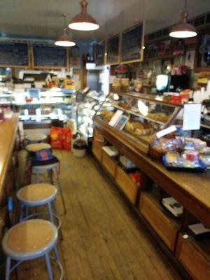 Inside the store/ restaurant\ Deli.