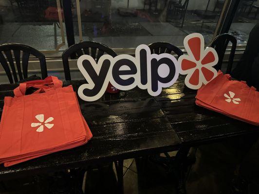 Yelp Event Table