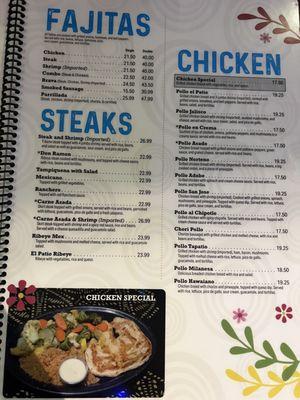 Menu p5