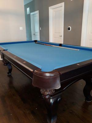 3-slab Pool Table re-felted and assembled accordingly!