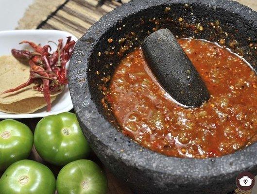 Variety of home style salsas !