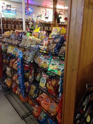 Besides serving pizza, subs, and baked goods, they also sell snacks and beverages.