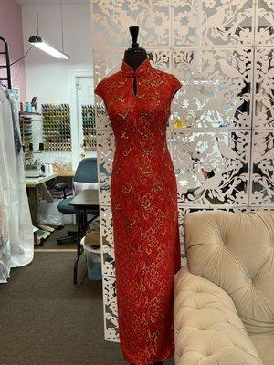 12/23/21 love this stunning dress on display.