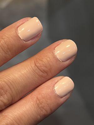 Gel mani $35