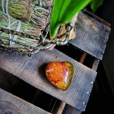 Petrified Wood Heart