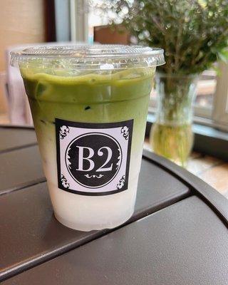 ice matcha latte